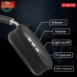 هدفون بلوتوثی رم خور مدل Earldom BH-102 (100% اورجینال)