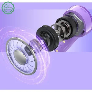 هدست بلوتوثی با قابلیت ENS TWS مدل AT9 (نسخه اورجینال + گارانتی شرکتی)