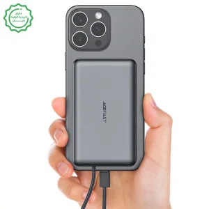 پاوربانک مگ سیف 10.000 میلی آمپر به توان 22.5 وات PD با کابل مدل M18 (نسخه اورجینال + گارانتی شرکتی)