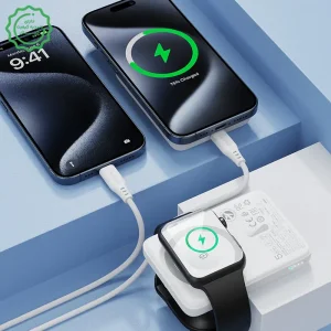 پاوربانک مگ سیف 5.000 میلی آمپر به توان 20 وات PD مدل M25 (نسخه اورجینال + گارانتی شرکتی)