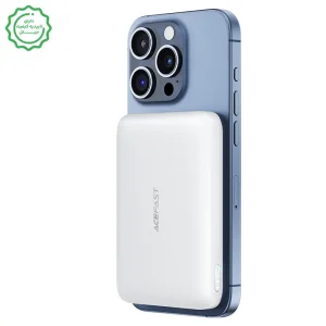 پاوربانک مگ سیف 5.000 میلی آمپر به توان 20 وات PD مدل M25 (نسخه اورجینال + گارانتی شرکتی)