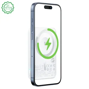 پاوربانک مگ سیف 5.000 میلی آمپر به توان 20 وات PD مدل M25 (نسخه اورجینال + گارانتی شرکتی)