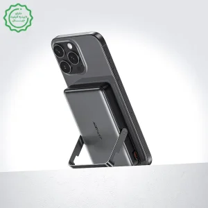 پاوربانک مگ سیف 10.000 میلی آمپر به توان 22.5 وات PD با استند مدل M17 (نسخه اورجینال + گارانتی شرکتی)