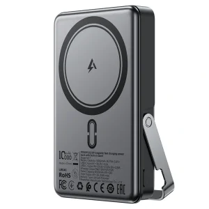 پاوربانک مگ سیف 10.000 میلی آمپر به توان 22.5 وات PD با استند مدل M17 (نسخه اورجینال + گارانتی شرکتی)