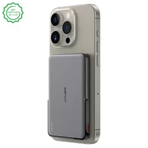 پاوربانک مگ سیف 5.000 میلی آمپر به توان 18 وات PD با استند مدل M16 (نسخه اورجینال + گارانتی شرکتی)