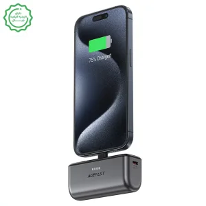 پاوربانک 5.000 میلی آمپر به توان 20 وات PD مدل M9 (نسخه اورجینال + گارانتی شرکتی)