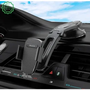 پایه نگهدارنده ماشین مدل داشبوردی مکنده از برند یسیدو مدل YESIDO C130 (100% اورجینال)