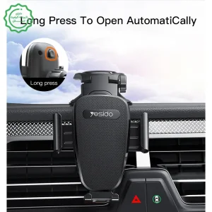 پایه نگهدارنده ماشین مدل داشبوردی مکنده از برند یسیدو مدل YESIDO C130 (100% اورجینال)