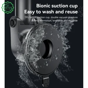 پایه نگهدارنده آهنربایی مدل داشبوردی مکنده به همراه حلقه مگ سیف مدل YESIDO C269 (100% اورجینال)