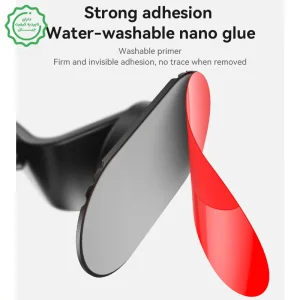 پایه نگهدارنده آهنربایی مدل داشبوردی چسبنده به همراه حلقه مگ سیف مدل YESIDO C220 (100% اورجینال)