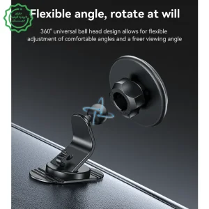 پایه نگهدارنده آهنربایی مدل داشبوردی چسبنده به همراه حلقه مگ سیف مدل YESIDO C220 (100% اورجینال)