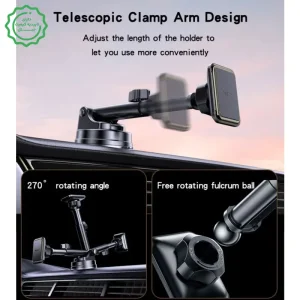 هولدر نگهدارنده مگنتی مدل داشبوردی چسبی مکنده از برند یسیدو مدل YESIDO C263 (100% اورجینال)