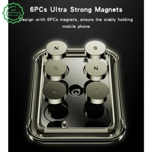 هولدر نگهدارنده مگنتی مدل داشبوردی چسبی مکنده از برند یسیدو مدل YESIDO C263 (100% اورجینال)