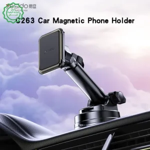 هولدر نگهدارنده مگنتی مدل داشبوردی چسبی مکنده از برند یسیدو مدل YESIDO C263 (100% اورجینال)