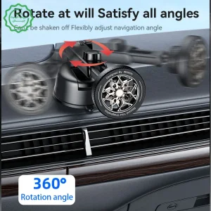 پایه نگهدارنده مگ سیف مدل داشبوردی مکنده به همراه حلقه فلزی مدل YESIDO C266 (100% اورجینال)