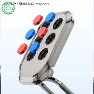 پایه نگهدارنده مگنتی مدل داشبوردی چسبنده از برند یسیدو مدل YESIDO C222 (100% اورجینال)