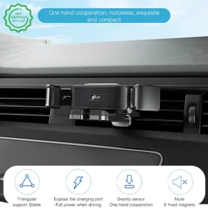 پایه نگهدارنده گیره ای مدل دریچه کولری از برند یسیدو مدل YESIDO C166 (100% اورجینال)