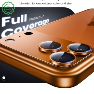 محافظ لنز آلومینیومی با پوشش کامل ماژول دوربین مدل Kuzoom مناسب برای iPHONE 17 Pro Max