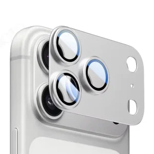 محافظ لنز آلومینیومی با پوشش کامل ماژول دوربین مدل Kuzoom مناسب برای iPHONE 17 Pro