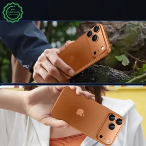 محافظ لنز آلومینیومی با پوشش کامل ماژول دوربین مدل Kuzoom مناسب برای iPHONE 17 Pro