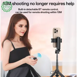 سه پایه و مونوپاد بلوتوثی گوشی موبایل از برند یسیدو مدل Yesido SF29 (100% اورجینال)