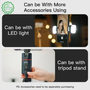 پایه نگهدارنده گیمبال با قابلیت تشخیص چهره هوشمند از برند یسیدو مدل Yesido SF16 (100% اورجینال)