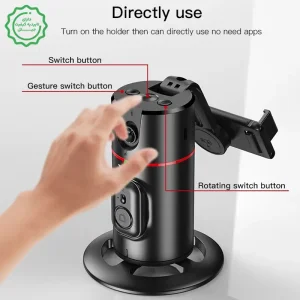 پایه نگهدارنده گیمبال با قابلیت تشخیص چهره هوشمند از برند یسیدو مدل Yesido SF16 (100% اورجینال)