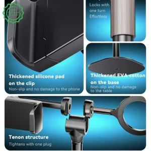 پایه نگهدارنده رومیزی دو حالته با قابلیت مگ سیف از برند یسیدو مدل Yesido C297 (100% اورجینال)