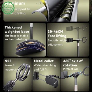 پایه نگهدارنده رومیزی دو حالته با قابلیت مگ سیف از برند یسیدو مدل Yesido C297 (100% اورجینال)