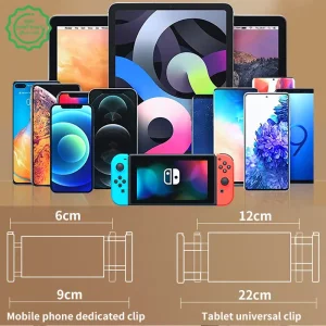 هولدر نگهدارنده تولید محتوا مدل رومیزی گیره ای از برند یسیدو مدل Yesido C296 (100% اورجینال)