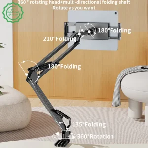 هولدر نگهدارنده تولید محتوا مدل رومیزی گیره ای از برند یسیدو مدل Yesido C296 (100% اورجینال)