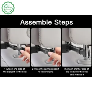 نگهدارنده گوشی و تبلت پشت صندلی خودرو از برند یسیدو مدل Yesido C117 (100% اورجینال)