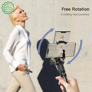 سه پایه و مونوپاد سلفی گوشی موبایل از برند یسیدو مدل Yesido SF11 (100% اورجینال)