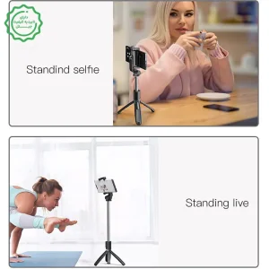 سه پایه و مونوپاد سلفی گوشی موبایل از برند یسیدو مدل Yesido SF11 (100% اورجینال)