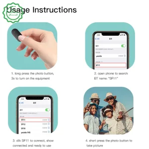 سه پایه و مونوپاد سلفی گوشی موبایل از برند یسیدو مدل Yesido SF11 (100% اورجینال)