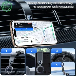 هولدر و پایه نگهدارنده مغناطیسی گوشی موبایل مدل Yesido C217 (100% اورجینال)