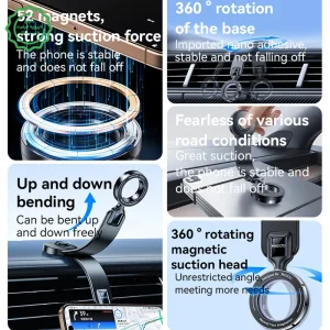 هولدر و پایه نگهدارنده مغناطیسی گوشی موبایل مدل Yesido C217 (100% اورجینال)