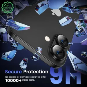 محافظ لنز آلومینیومی با پوشش کامل ماژول دوربین مدل Kuzoom مناسب برای iPHONE 17