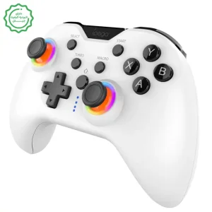 دسته بازی بلوتوثی آر جی بی دار مناسب برای Android/iOS/PS3/PS4/PC مدل PG-9111B