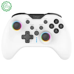 دسته بازی بلوتوثی آر جی بی دار مناسب برای Android/iOS/PS3/PS4/PC مدل PG-9111B