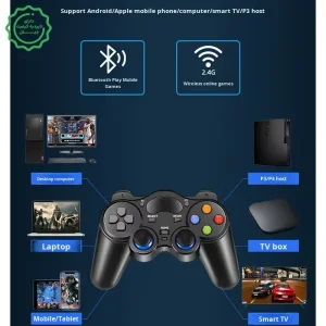 دسته بازی بلوتوثی با نگهدارنده موبایل مناسب برای Android/iOS/PC/PS3/PS4 مدل B50