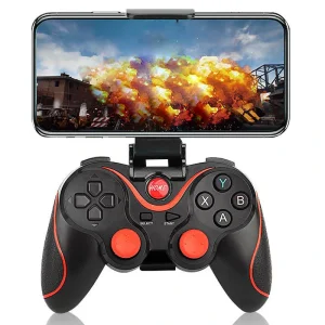 دسته بازی بلوتوثی با نگهدارنده موبایل مناسب برای Android/iOS/PC مدل X3