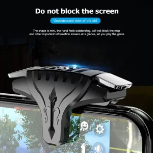 تریگر شوتر و دسته بازی موبایل 4 انگشت مخصوص کالاف و پابجی مدل K1