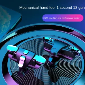 تریگر شوتر و دسته بازی موبایل 6 انگشت مخصوص کالاف و پابجی مدل King Kong