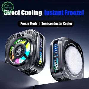 فن خنگ کننده رادیاتور مگ سیف دار با قابلیت RGB مدل SL39 Mobile Cooling Fan