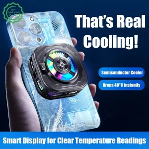 فن خنگ کننده رادیاتور مگ سیف دار با قابلیت RGB مدل SL39 Mobile Cooling Fan