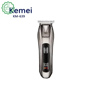 ماشین اصلاح موی سر و صورت دیجیتال مدل KEMEI-KM639