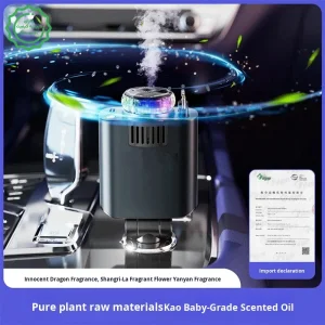 شارژر فندکی فست شارژ 45W با کابل ، کهکشانی سقف ، خوشبوکننده و بخور سرد ماشین مدل StarLight (نسخه 1ورجینال)