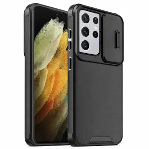 قاب گوشی ایربگ دار اسلاید کمرا مناسب برای موبایل Samsung Galaxy S21 Ultra