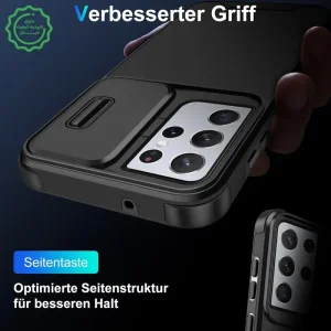 قاب گوشی ایربگ دار اسلاید کمرا مناسب برای موبایل Samsung Galaxy S21 Ultra